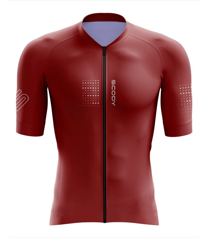 Optimise Cycle Jersey Men - Staple Mars Red | Cycling Clothing