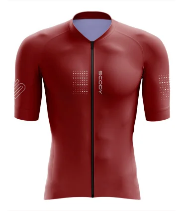 Optimise Cycle Jersey Men - Staple Mars Red | Cycling Clothing