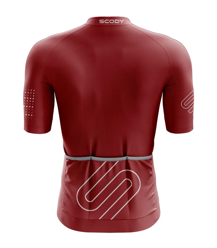 Optimise Cycle Jersey Men - Staple Mars Red | Cycling Clothing