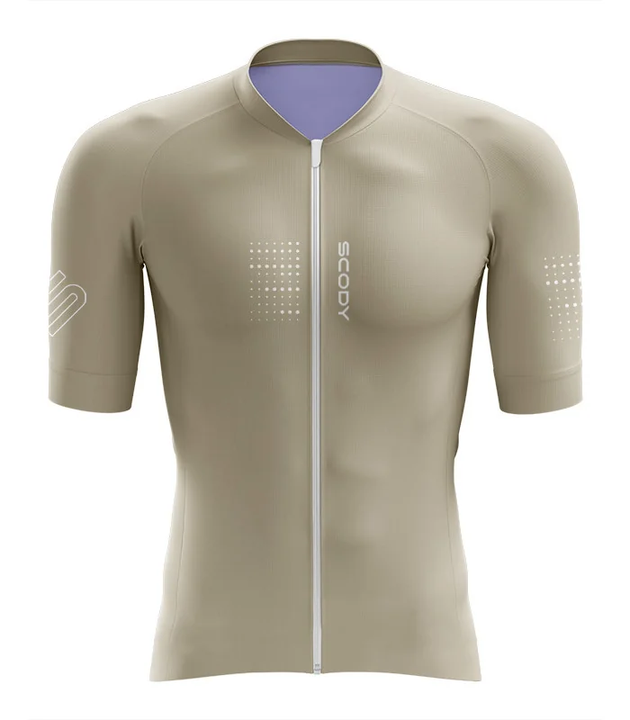 Optimise Cycle Jersey Men - Staple Brulee Beige | Cycling Clothing