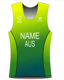 2025 World Champs Wollongong Unisex Triathlon Singlet