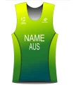 2025 World Champs Wollongong Unisex Men's Triathlon Singlet | Triathlon Gear