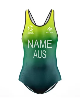 2025 World Champs Wollongong Women's Triathlon Swimsuit