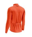 Staple Orange Men's L/S Performance Cycle Jersey | Made in Australia