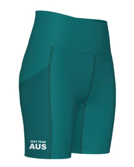 2024 World Champs Team Aus 6" Medium Rise Tights | Active Wear