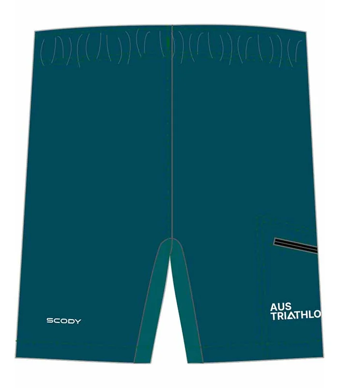 2025 World Champs Wollongong Women's Travel Shorts, Zip Pocket