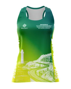 2025 World Champs Wollongong Women's Run Singlet