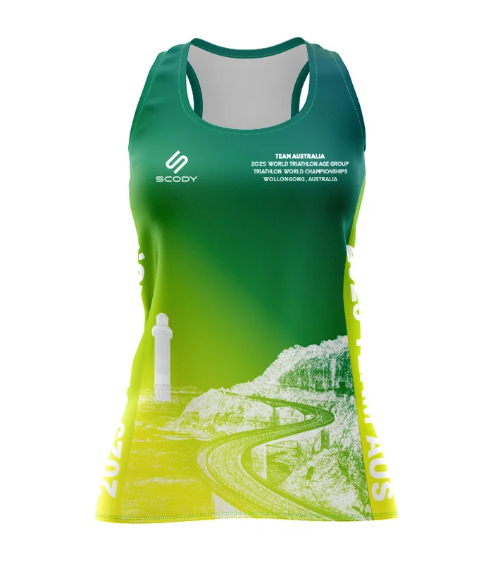 2025 World Champs Wollongong Women's Run Singlet