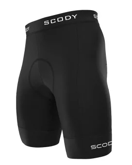 Black Cycle Shorts, X-Opaque Cuff