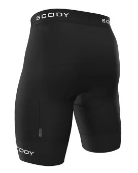 Black Cycle Shorts, X-Opaque Cuff