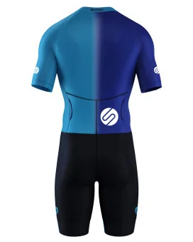 Accelerate Sleeved Triathlon Suit, Zip Through - Reef