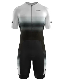 Horizon Black Men's Accelerate Sleeved Triathlon Suit