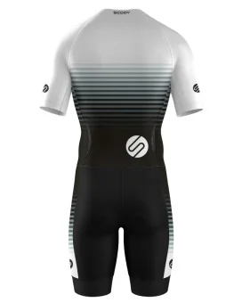 Horizon Black Men's Accelerate Sleeved Triathlon Suit