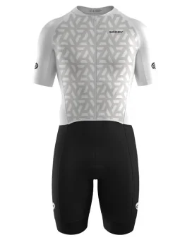 Geo Silver Men's Full Zip Aero Suit | Triathlon Gear