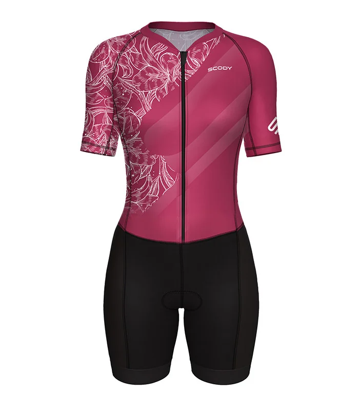 Women's Slide Lily UV Protect triathlon suit for sale at Scody Australia. Flexible payment options available.| Triathlon Gear
