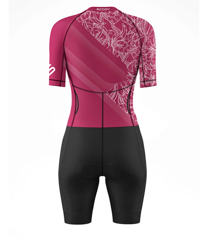 Women's Slide Lily UV Protect triathlon suit for sale at Scody Australia. Flexible payment options available.| Triathlon Gear