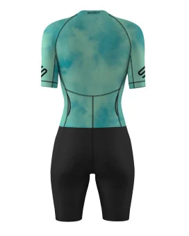 Women's Stratus Mint UV Protect triathlon suit for sale at Scody Australia. Flexible payment options available.| Triathlon Gear
