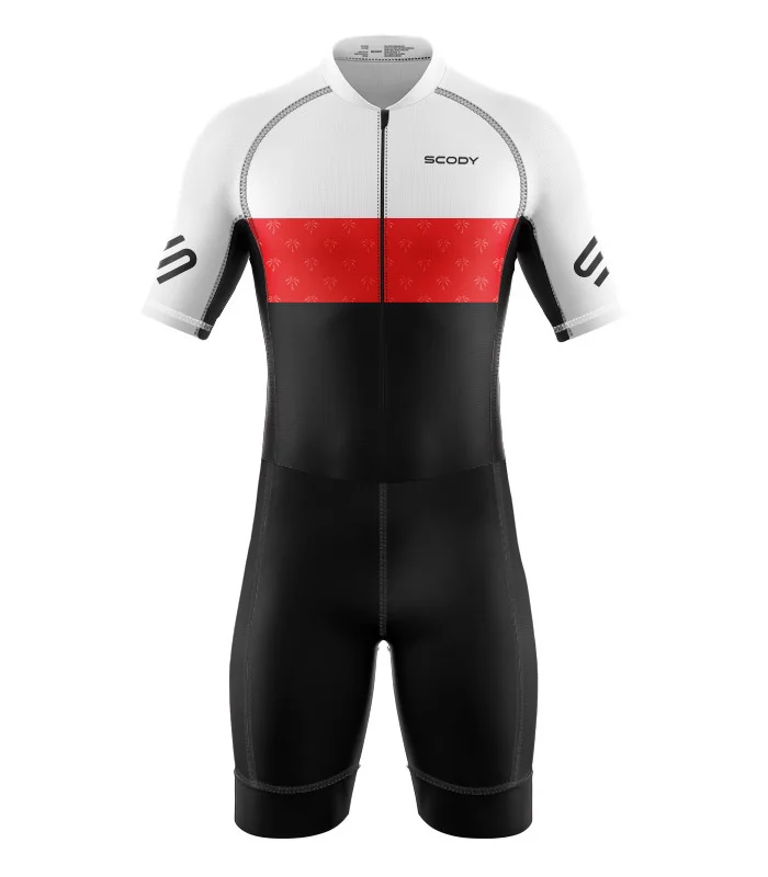 Men's Tropics UV Protect triathlon suit for sale at Scody Australia. Flexible payment options available.| Triathlon Gear