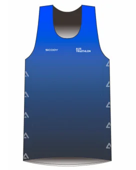 AusTriathlon ACT State Team Ultra Light Weight Run Singlet, Men
