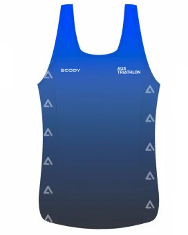AusTriathlon ACT State Team Ultra Light Weight Run Singlet, Women
