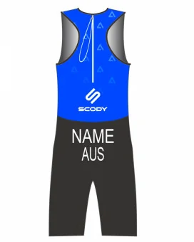 AusTriathlon ACT State Men's Elite Triathlon Suit
