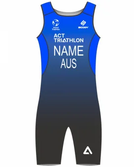 AusTriathlon ACT State Men's Elite Triathlon Suit
