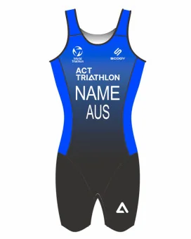AusTriathlon ACT State Women's Elite Triathlon Suit