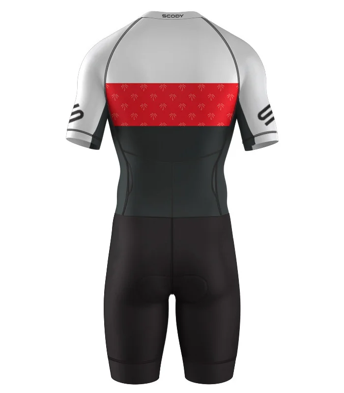 Men's Tropics UV Protect triathlon suit for sale at Scody Australia. Flexible payment options available.| Triathlon Gear