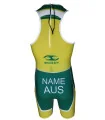 Green and Gold Optimise Lightspeed Triathlon Suit