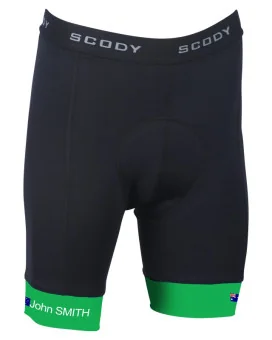 Name and Flag Cycle Knicks - Choose Cuff Colour, Men