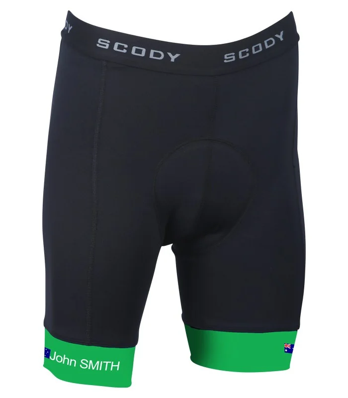 Name and Flag Cycle Knicks - Choose Cuff Colour, Men