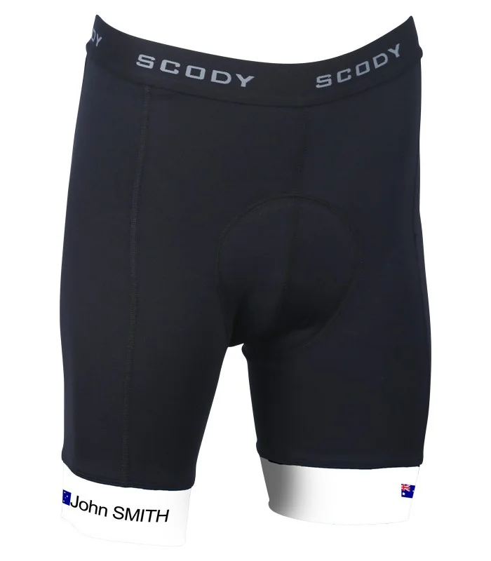 Name and Flag Cycle Knicks - Choose Cuff White Men