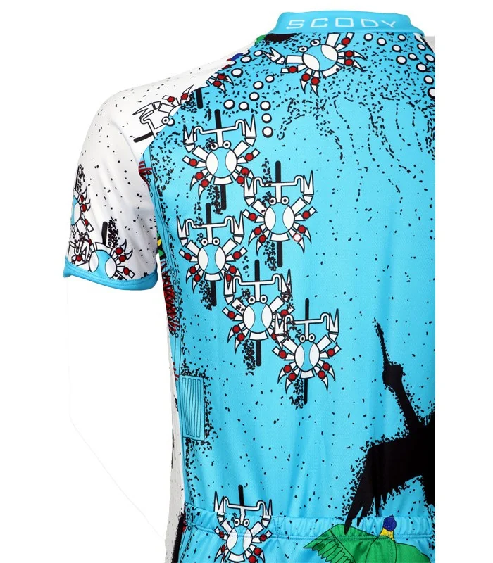 Crab Peleton Cycle Jersey by Paul Trotter - Australian Designer Series  | Cycling Clothing