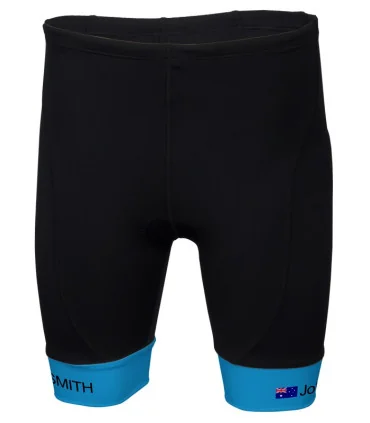 Cyan cuff - add your name and flag | Triathlon Gear