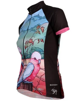 Galah Cycle Jersey designed by Kristy-Ann Duffy