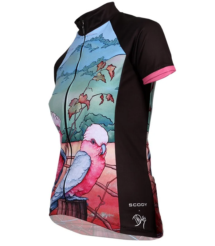 Galah Cycle Jersey designed by Kristy-Ann Duffy