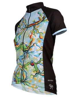 Rainbow Riot Lorikeet Cycle Jersey - Women