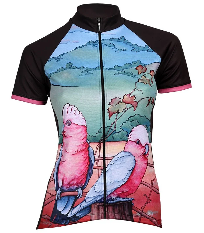 Galah Cycle Jersey designed by Kristy-Ann Duffy