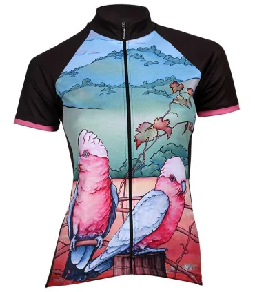 Galah Cycle Jersey designed by Kristy-Ann Duffy