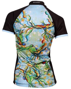 Rainbow Riot Lorikeet Cycle Jersey - Women