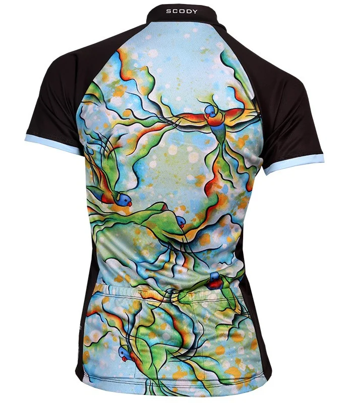 Rainbow Riot Lorikeet Cycle Jersey - Women