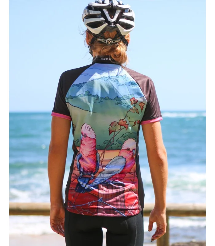 Galah Cycle Jersey designed by Kristy-Ann Duffy