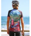 Galah Cycle Jersey designed by Kristy-Ann Duffy