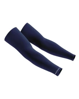 Solid Navy Thermo-fit Arm Warmers - Unisex| Cycling Gear
