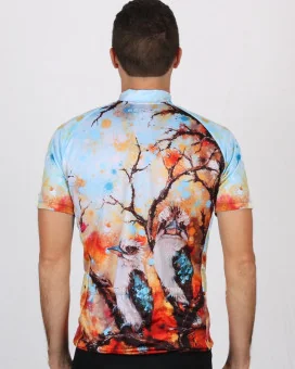 Regeneration Cycle Jersey - Kookaburras on a regenerating landscape