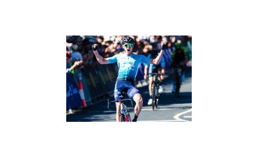 Pro Racing Sunshine Coast's Michael Freiberg wins the 2019 road national title