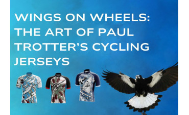 Wings on Wheels: The Art of Paul Trotter’s Cycling Jerseys