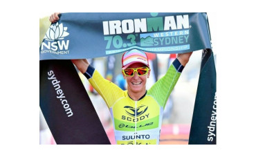 Race Report: Melissa Hauschildt Wins The Ironman Western Sydney 70.3 Asia Pacific Championship